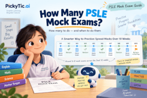 PSLE mock exam schedule: 12 mock tests across 10 weeks